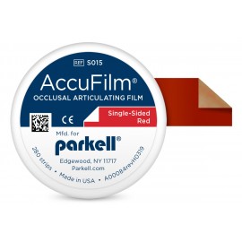 ACCUFILM SINGLE SIDED ROJO...