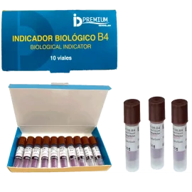 INDICADOR BIOLOGICO B4 10 Uds
