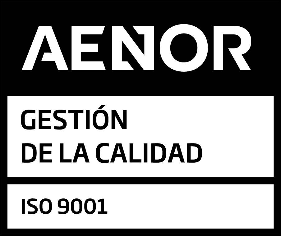 Certificado AENOR ISO 9001